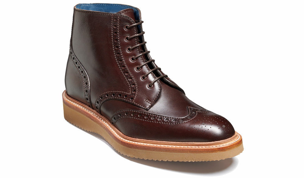 Terry - Chocolate Hand Painted | Barker Shoes