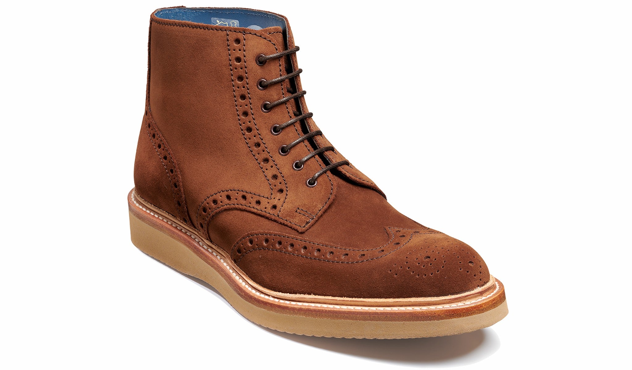 Terry - Old Snuff Suede | Barker Shoes