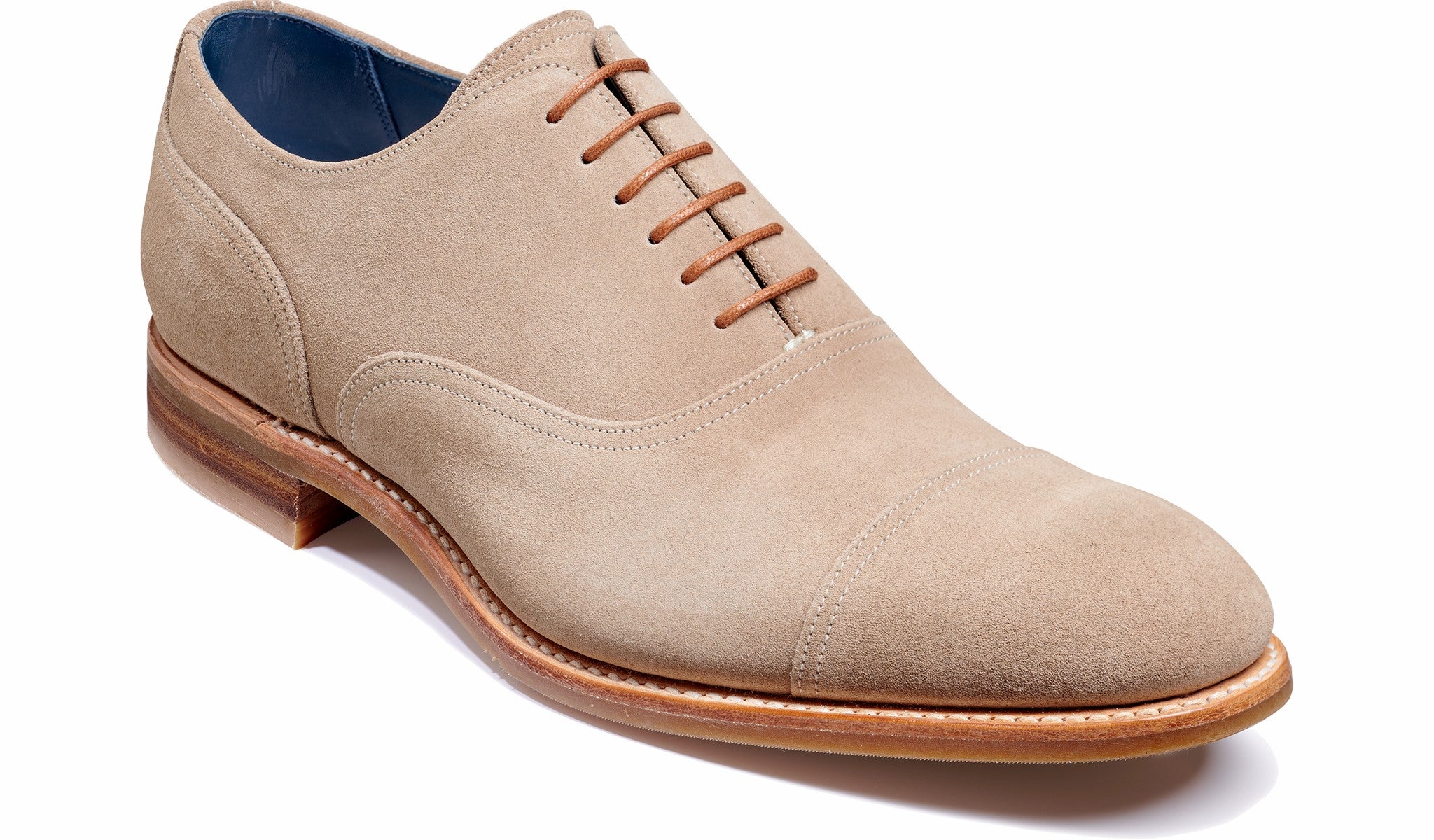 Pullman - Parchment Suede | Barker Shoes
