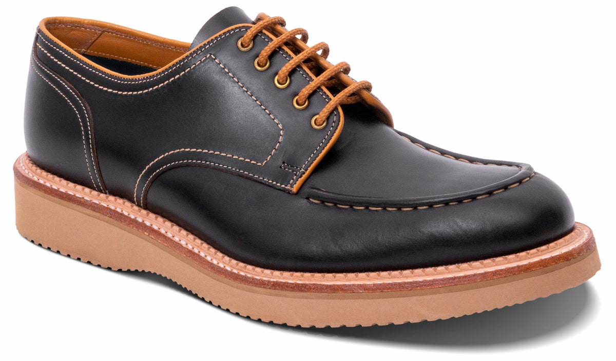 Michigan - Black Waxy Calf | Barker Shoes