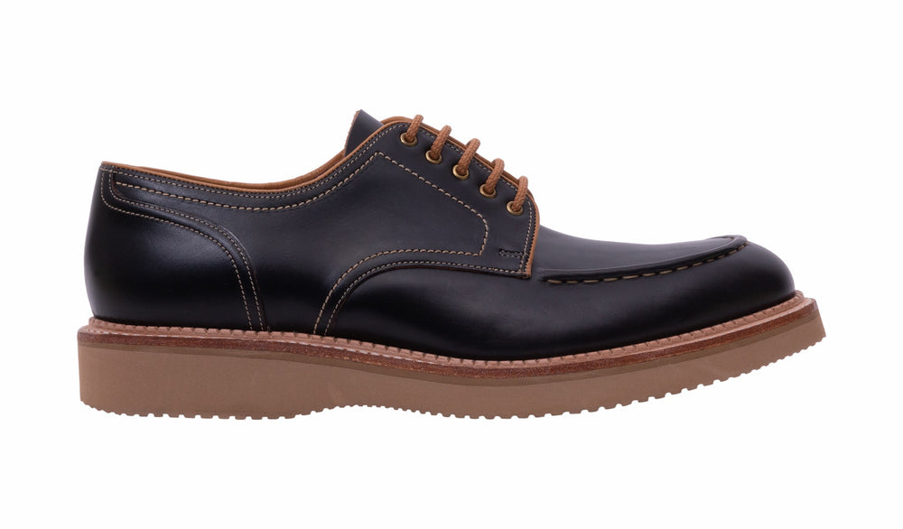 Michigan - Black Waxy Calf | Barker Shoes
