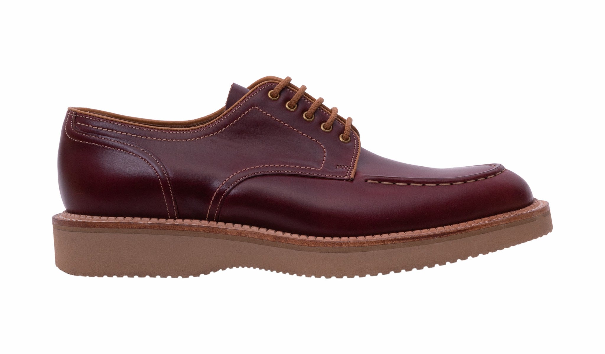 Michigan - Burgundy Waxy Calf | Barker Shoes