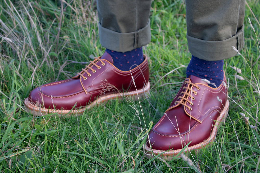 Michigan - Burgundy Waxy Calf | Barker Shoes