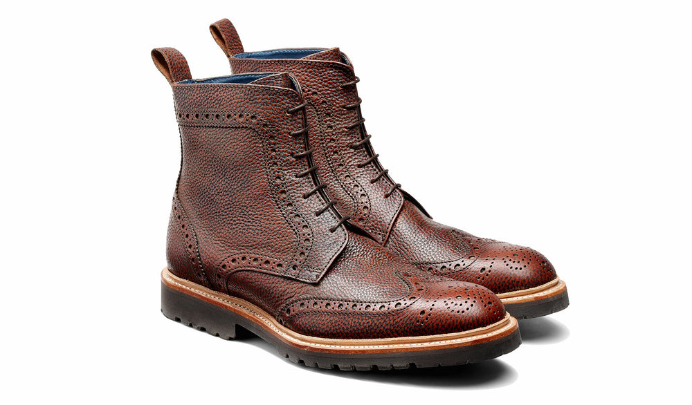 Woodbury - Antikbox Brown | Barker Shoes