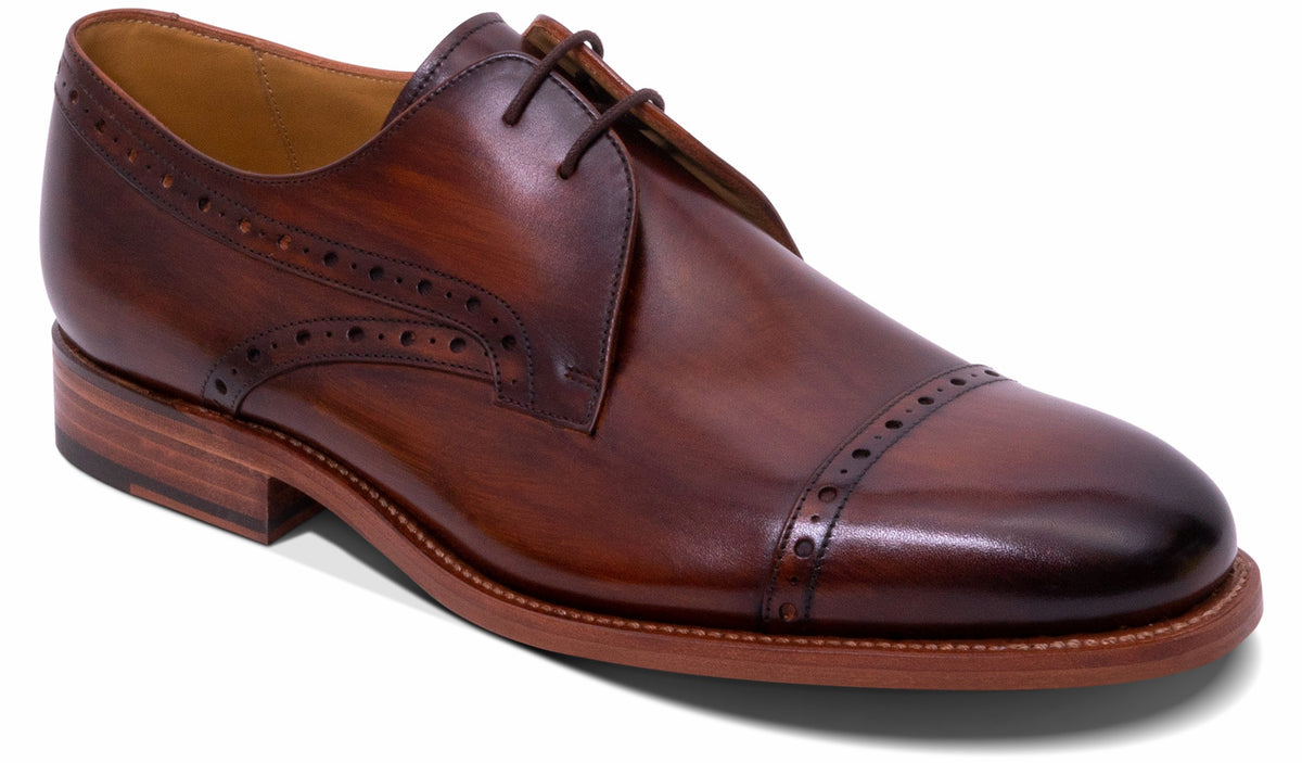 Wye - Hand Brushed Brown | Barker Shoes