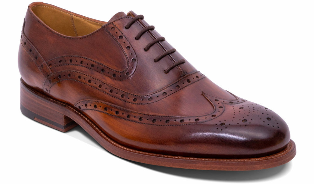 Liffey - Hand Brushed Brown | Barker Shoes