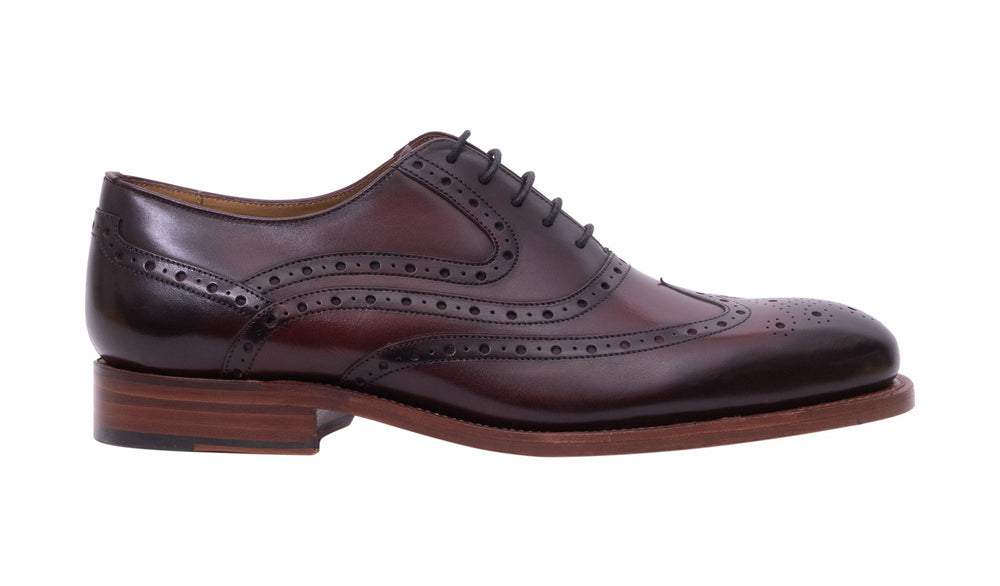 Liffey - Hand Brushed Burgundy | Barker Shoes