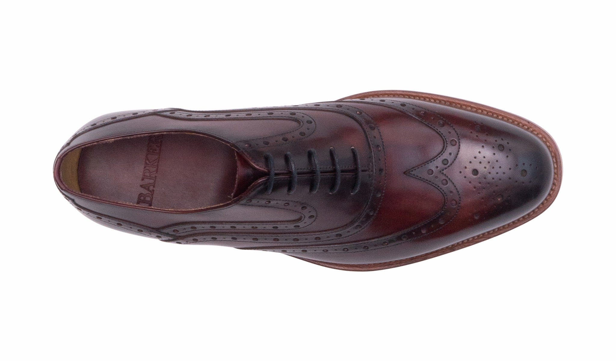 Liffey - Hand Brushed Burgundy | Barker Shoes