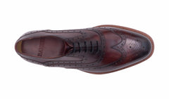 Liffey - Hand Brushed Burgundy | Barker Shoes