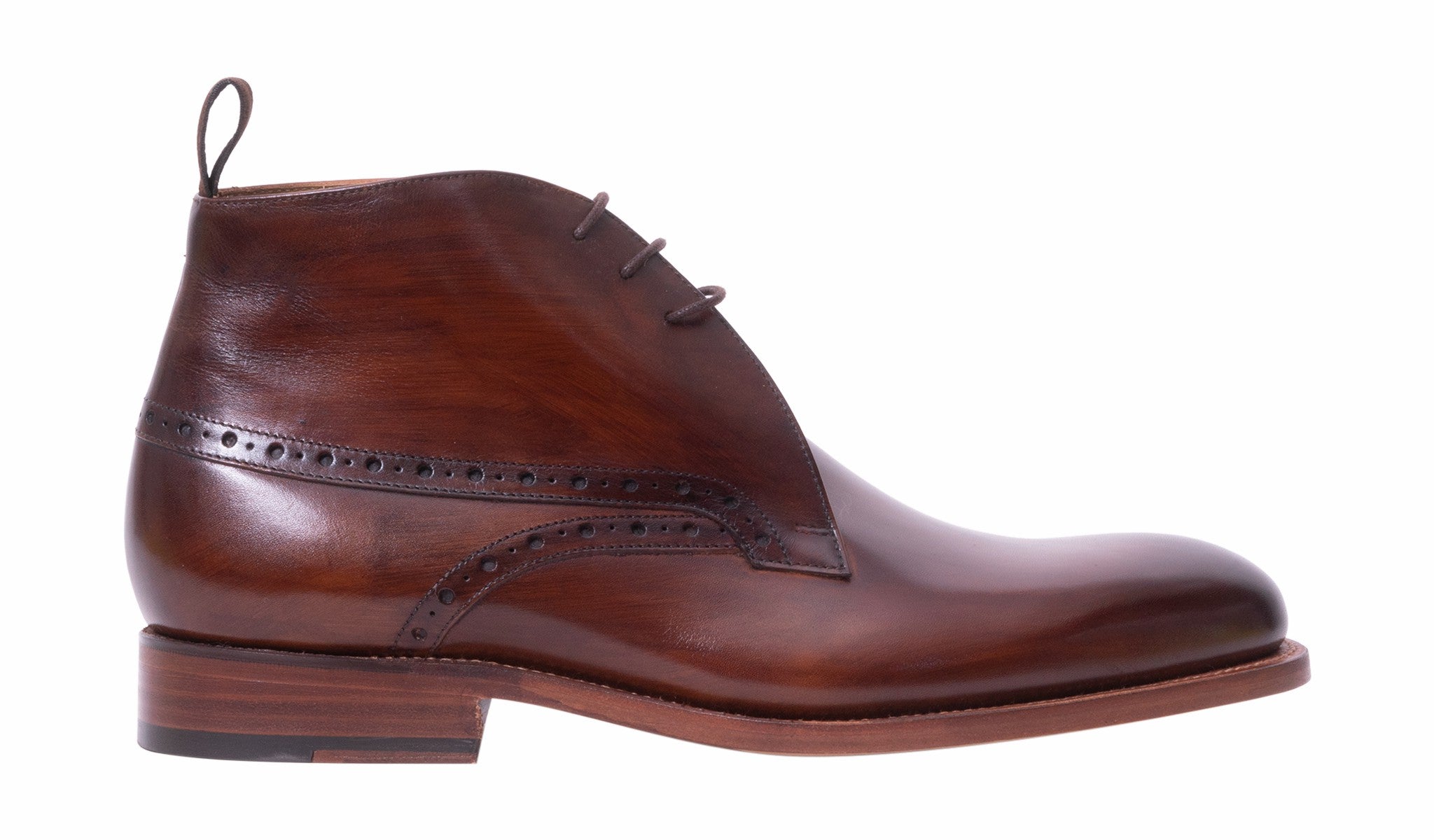Tyne - Hand Brushed Brown | Barker Shoes