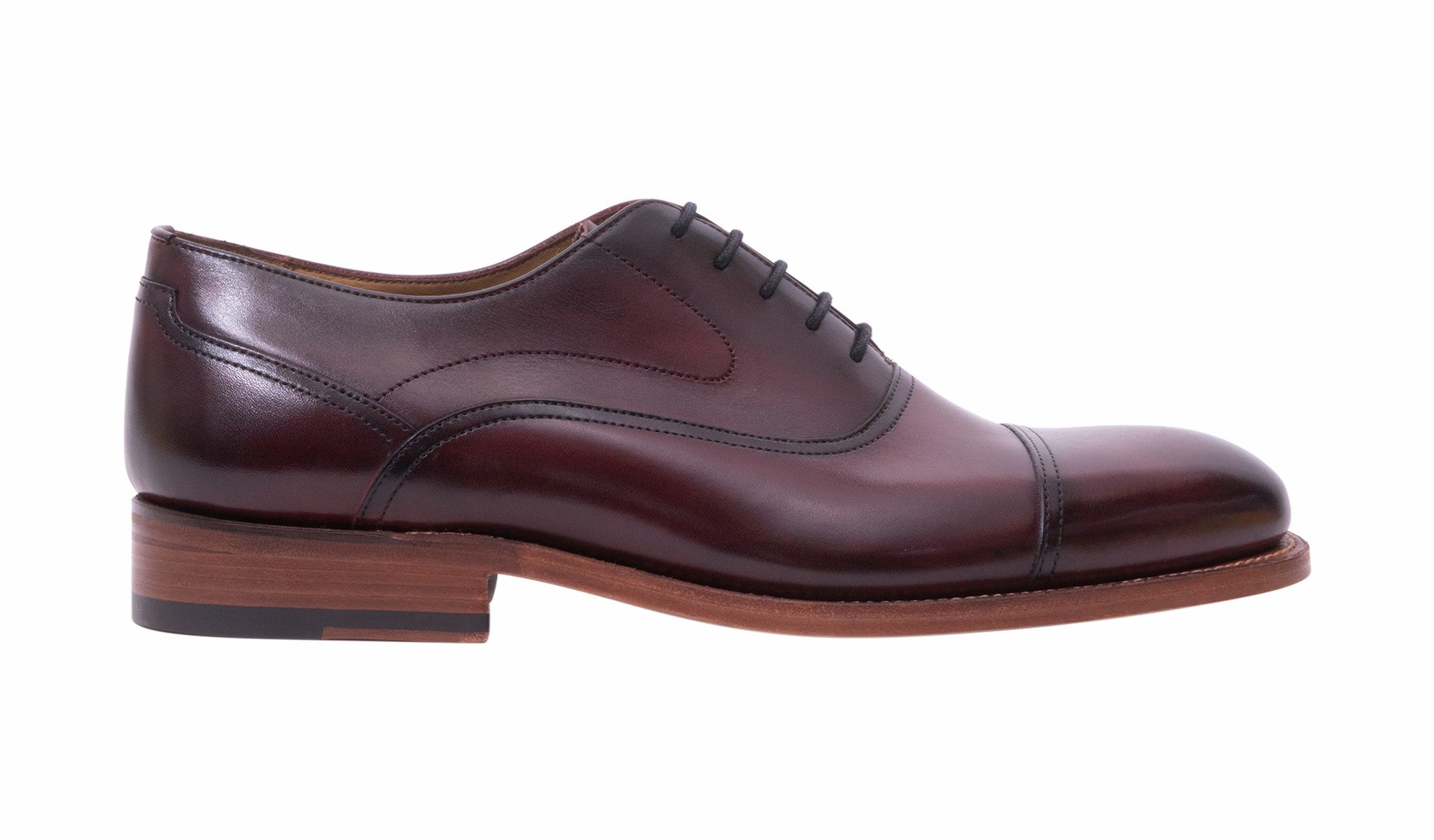 Cherwell- Hand Brushed Burgundy | Barker Shoes