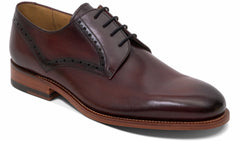 Trent- Hand Brushed Burgundy | Barker Shoes