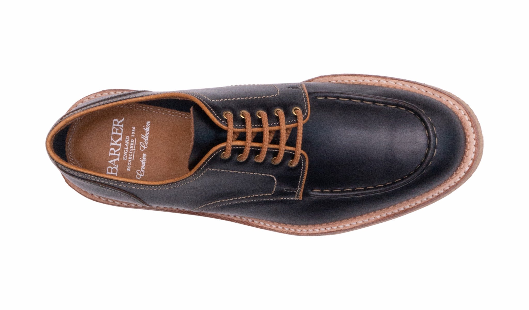 Indiana - Black Waxy Calf | Barker Shoes