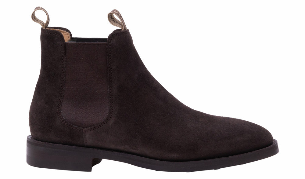 Sutton - Dark Brown Suede | Barker Shoes