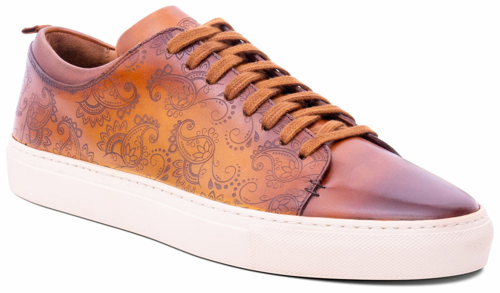 Paisely - Cedar Hand Painted | Barker Shoes