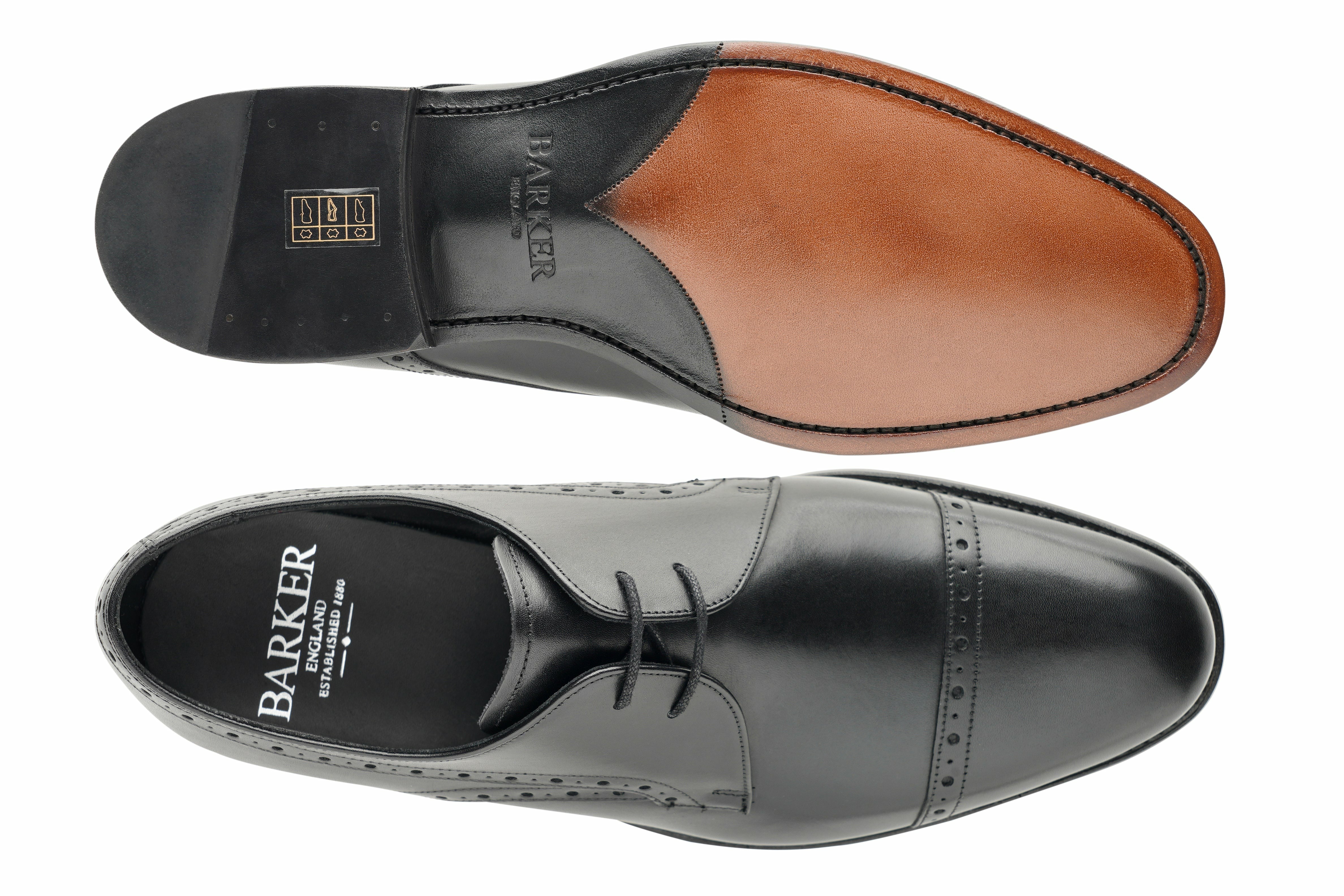 Ealing - Black Calf | Barker Shoes