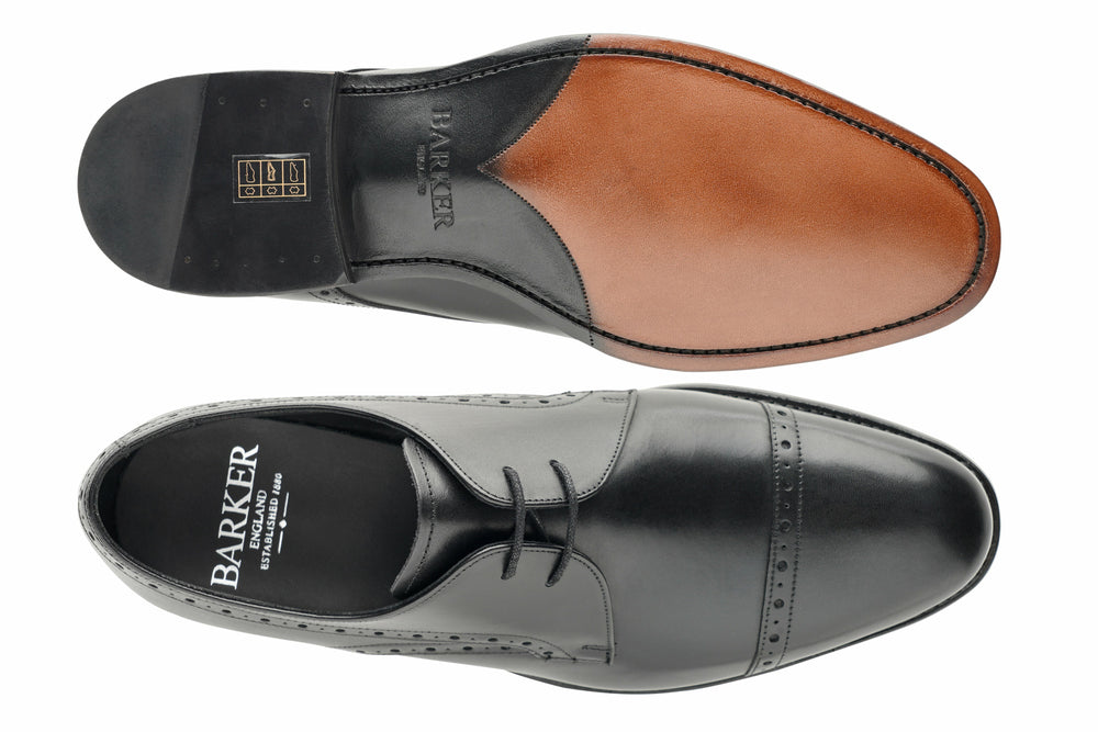 Ealing - Black Calf | Barker Shoes
