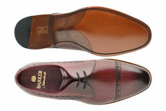 Ealing - Hand Brushed Burgundy | Barker Shoes