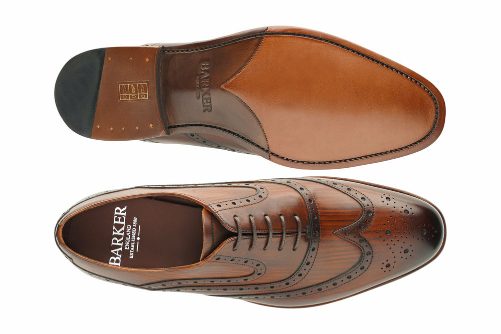 Chiswick - Hand Brushed Brown | Barker Shoes