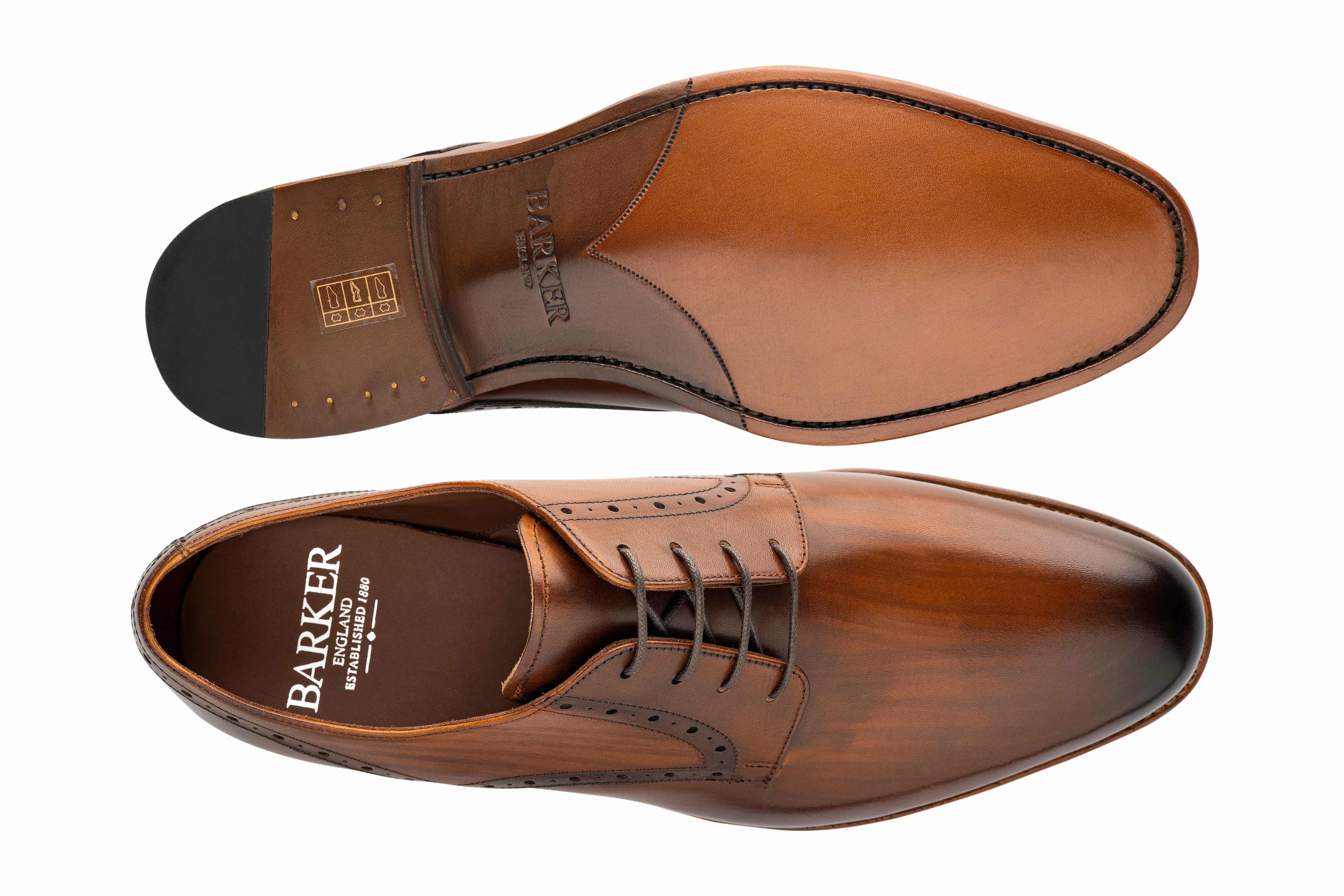 Buckhurst - Hand Brushed Brown | Barker Shoes