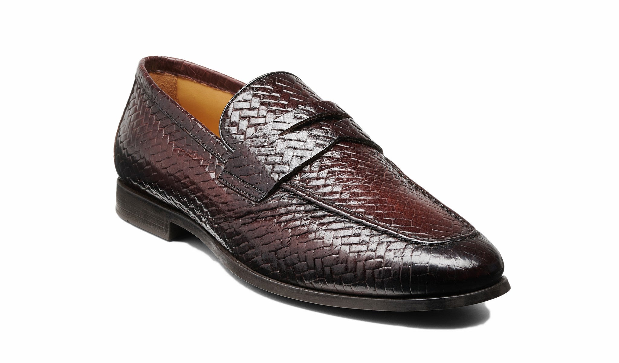 Capri - Brown Weave Brown Stain | Barker Shoes
