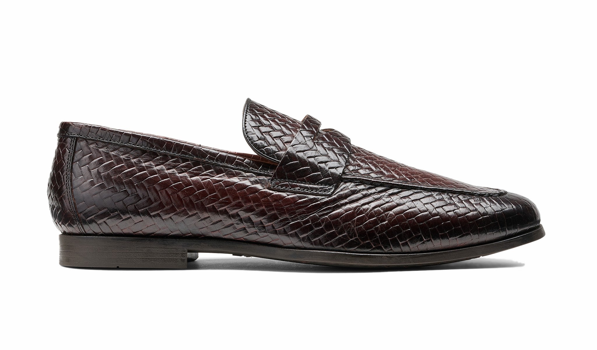 Capri - Brown Weave Brown Stain | Barker Shoes