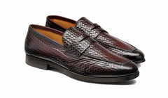 Capri - Brown Weave Brown Stain | Barker Shoes