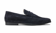 Capri - Navy Suede | Barker Shoes