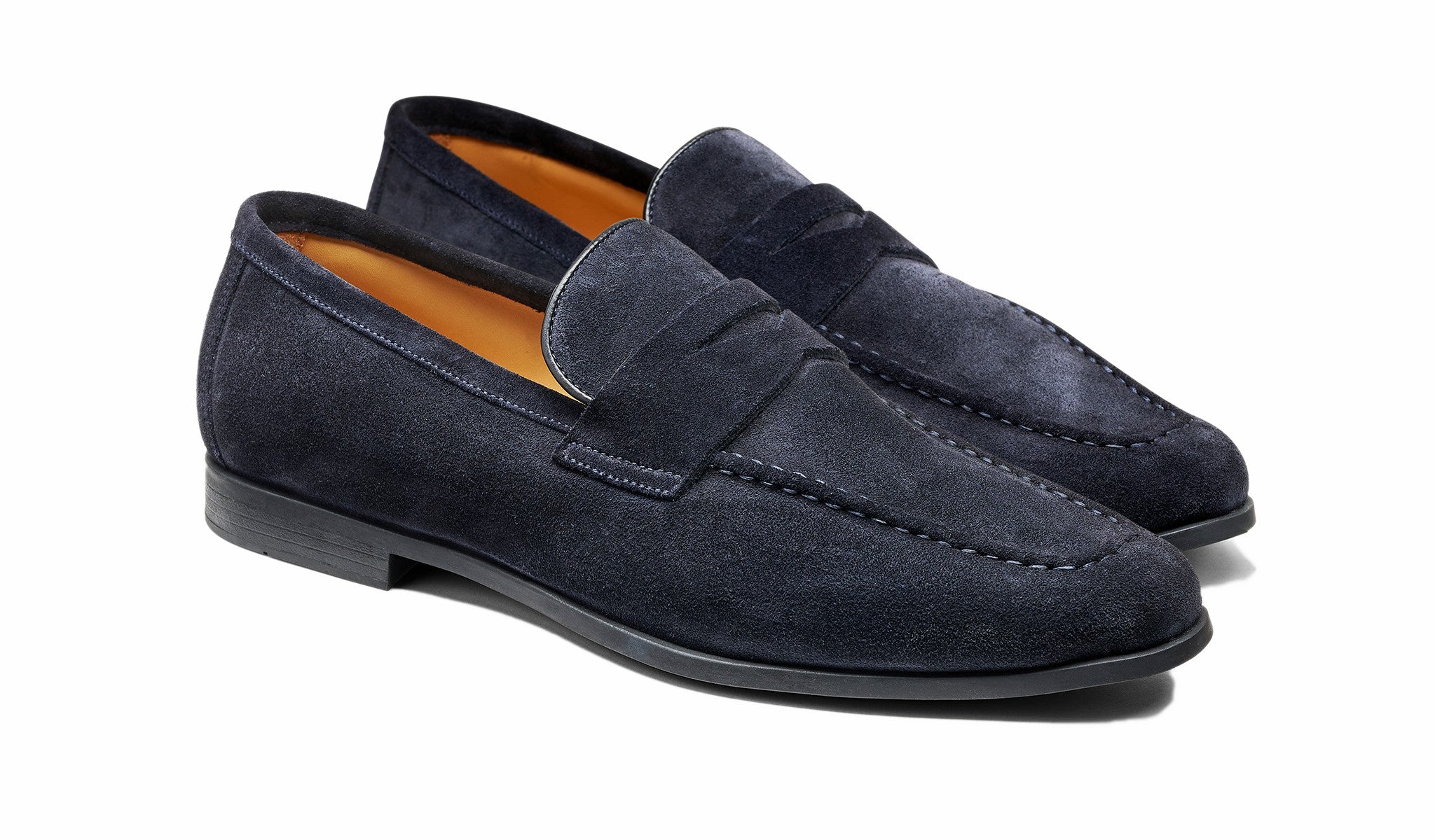Capri - Navy Suede | Barker Shoes