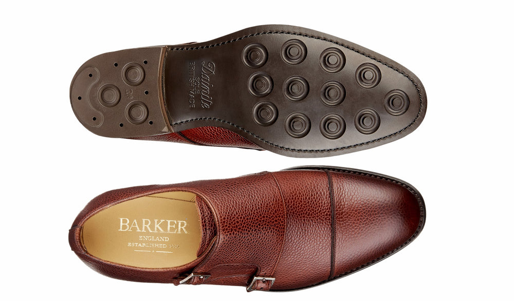 Tunstall 2 - Cherry Grain | Barker Shoes