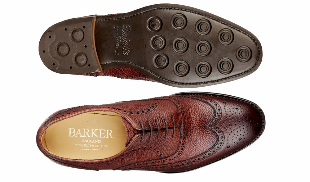 Malton 2 - Cherry Grain | Barker Shoes