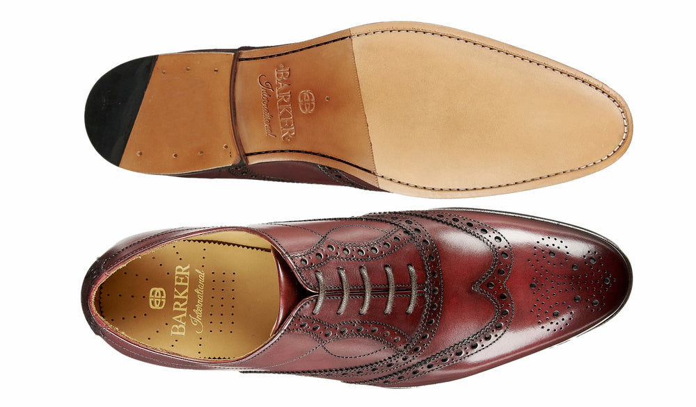 Marchwell - Burgundy Calf | Barker Shoes