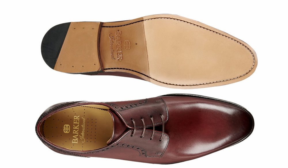 Morriston - Burgundy Calf | Barker Shoes
