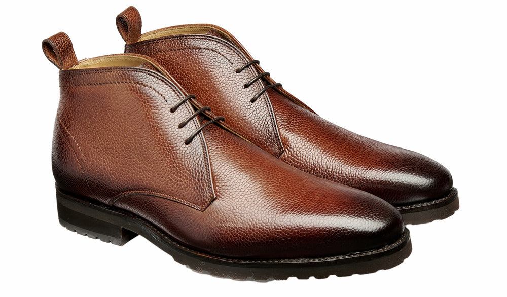 Melksham - Cherry Grain | Barker Shoes