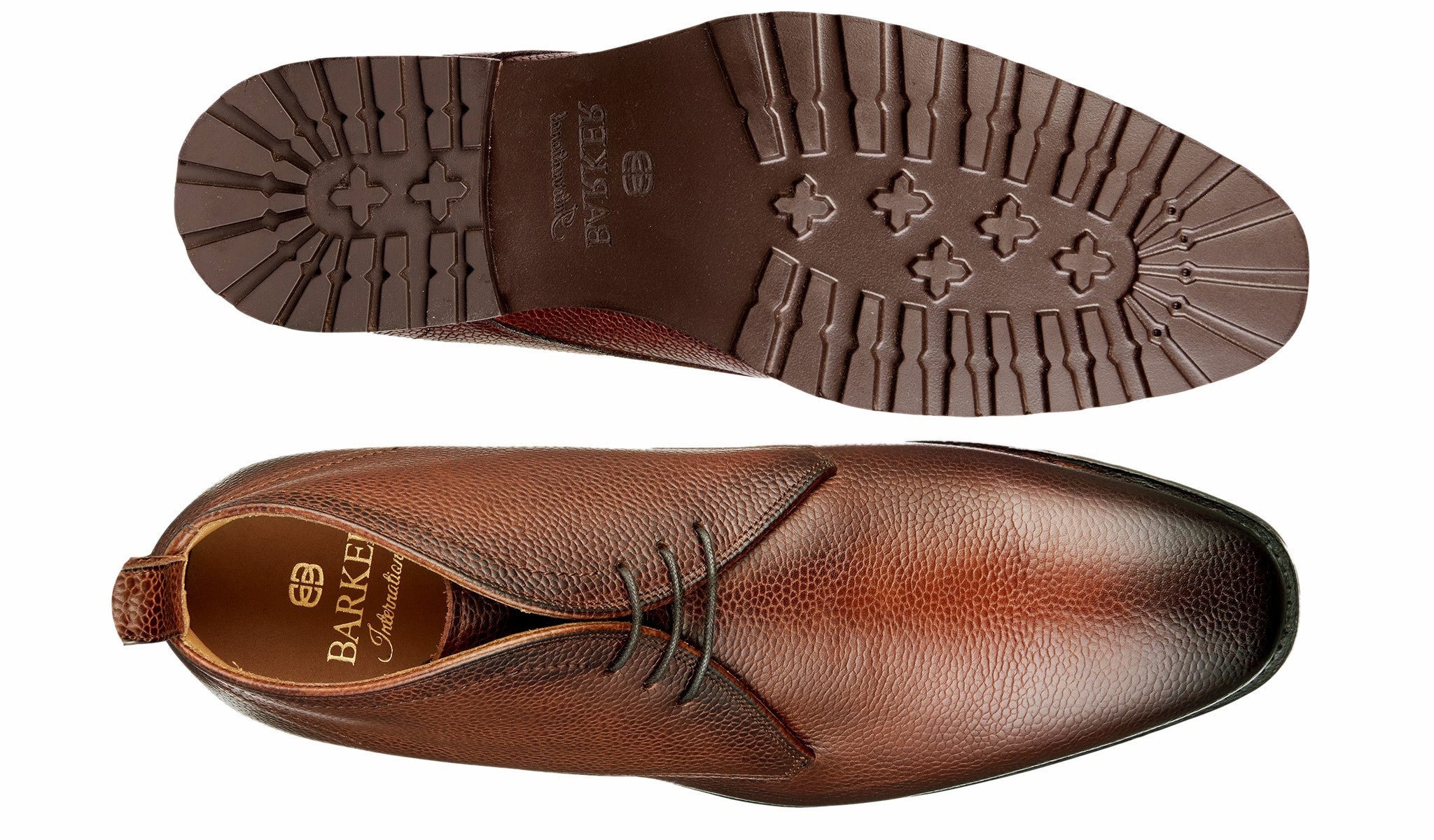 Melksham - Cherry Grain | Barker Shoes