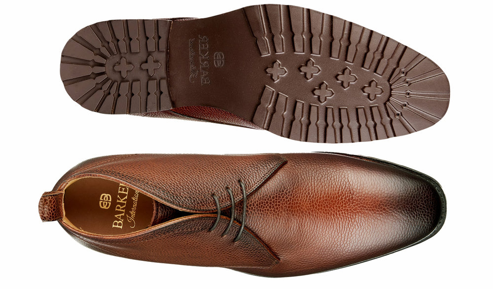 Melksham - Cherry Grain | Barker Shoes