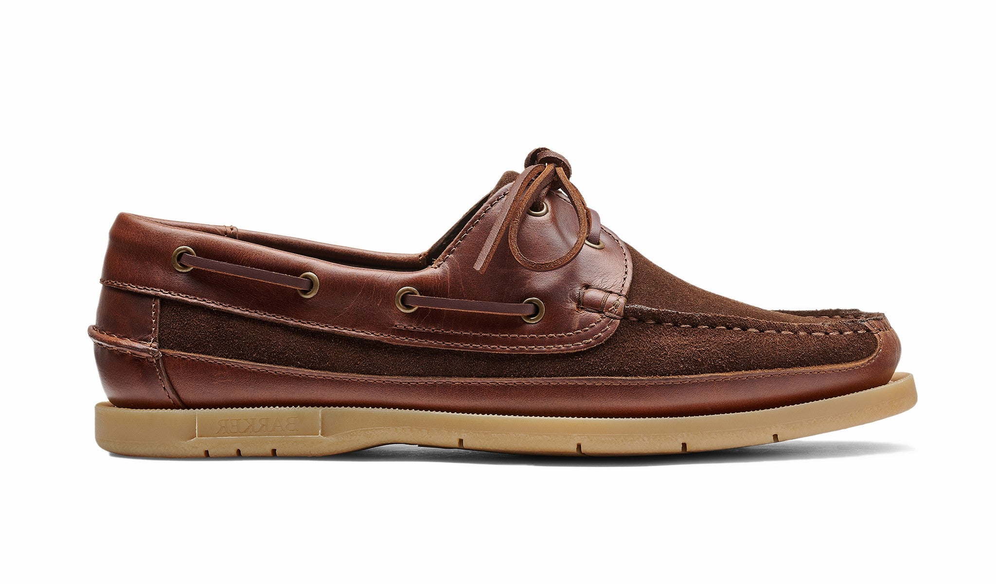 Dexter - Cognac Leather Coffee Suede | Barker Shoes