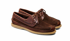 Dexter - Cognac Leather Coffee Suede | Barker Shoes