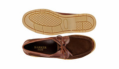 Dexter - Cognac Leather Coffee Suede | Barker Shoes