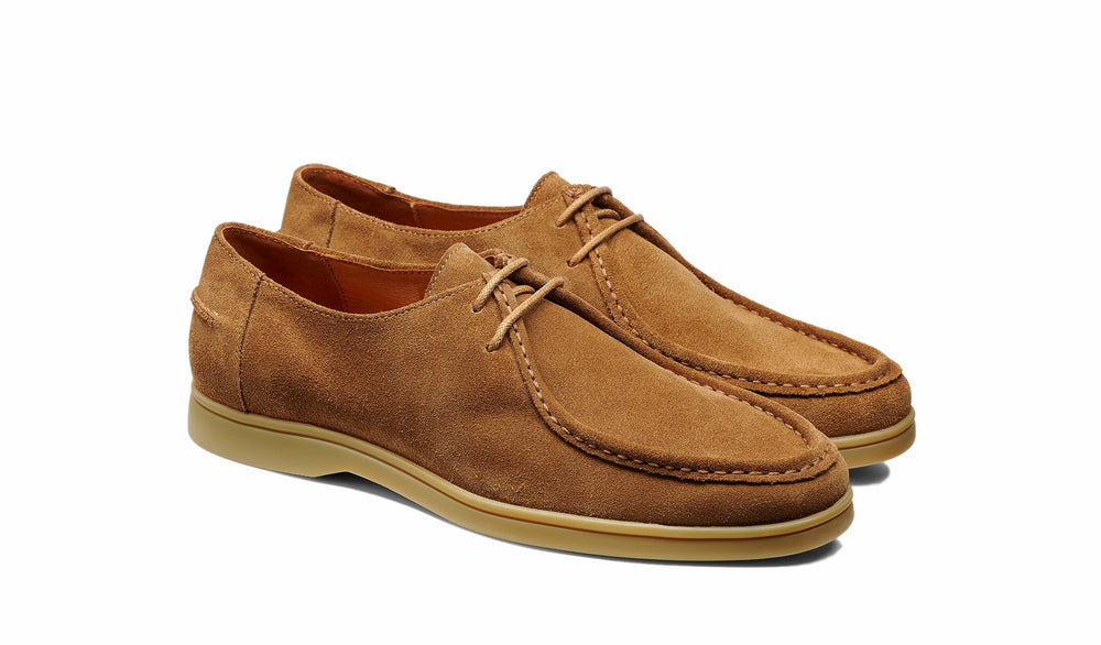 Vigo - Tan Suede Caramel Sole | Barker Shoes
