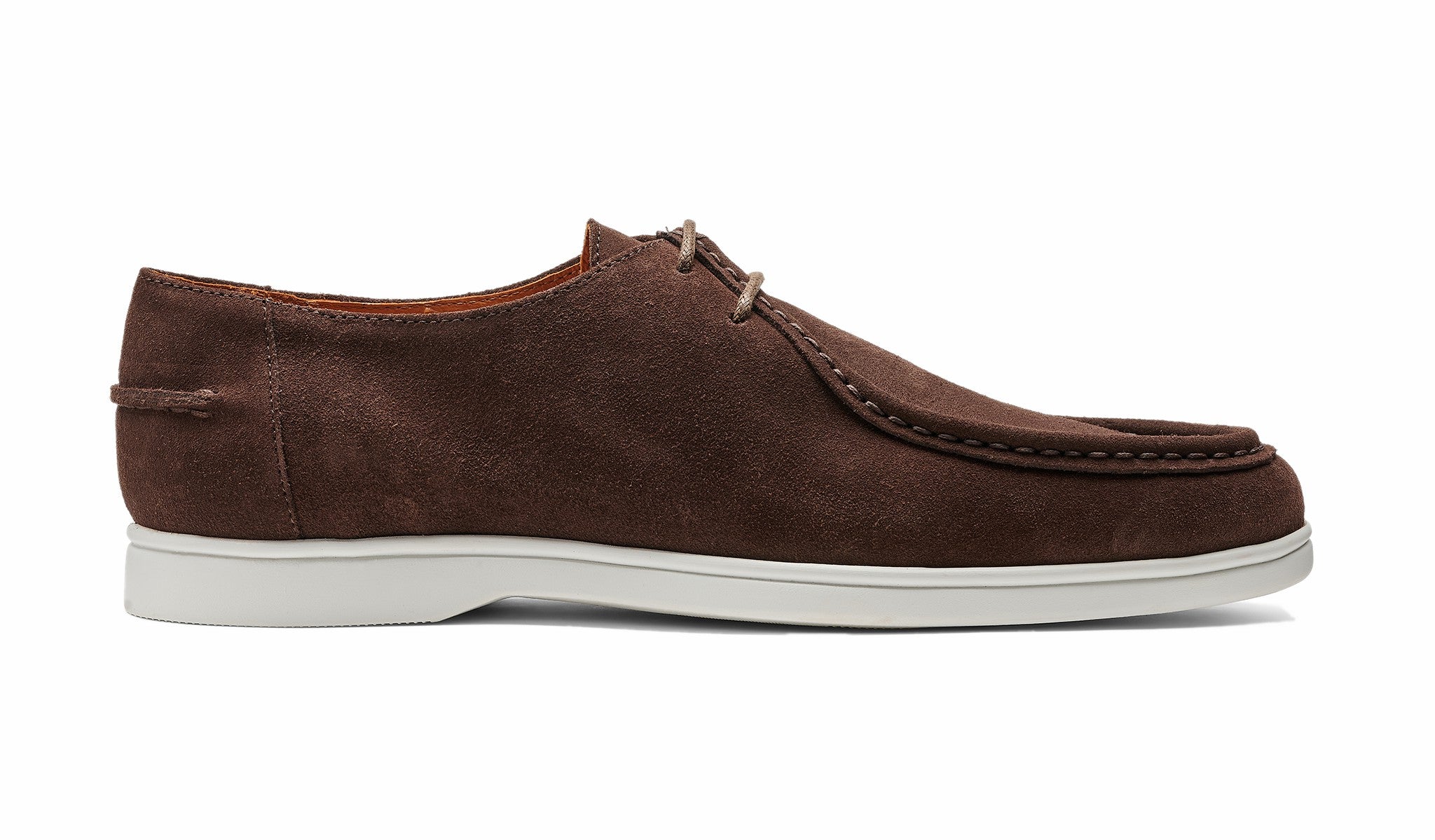Vigo - Coffee Suede White Sole | Barker Shoes
