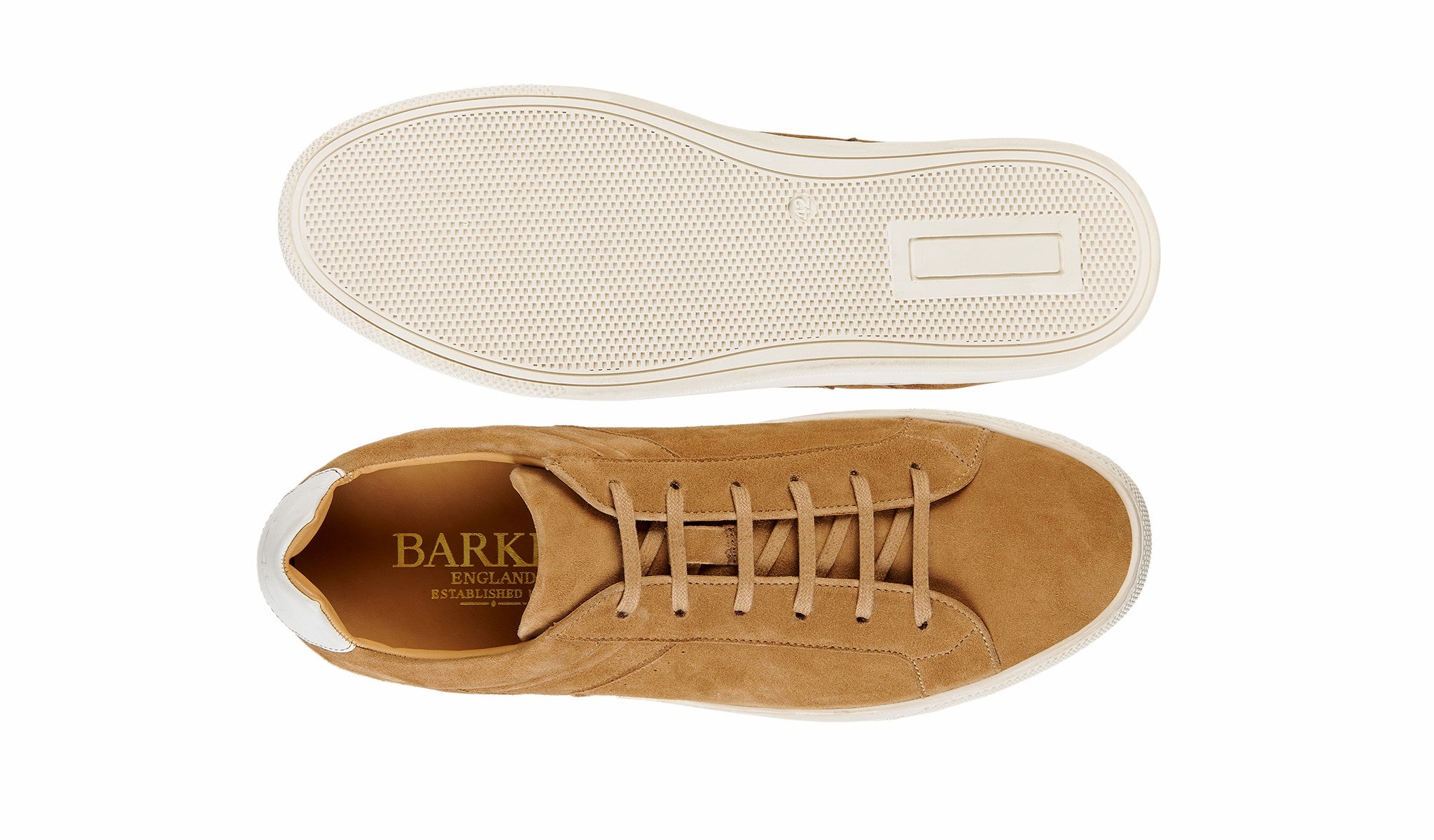 Skylar - Copper Suede White Tab | Barker Shoes