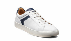 Skylar - White Navy | Barker Shoes