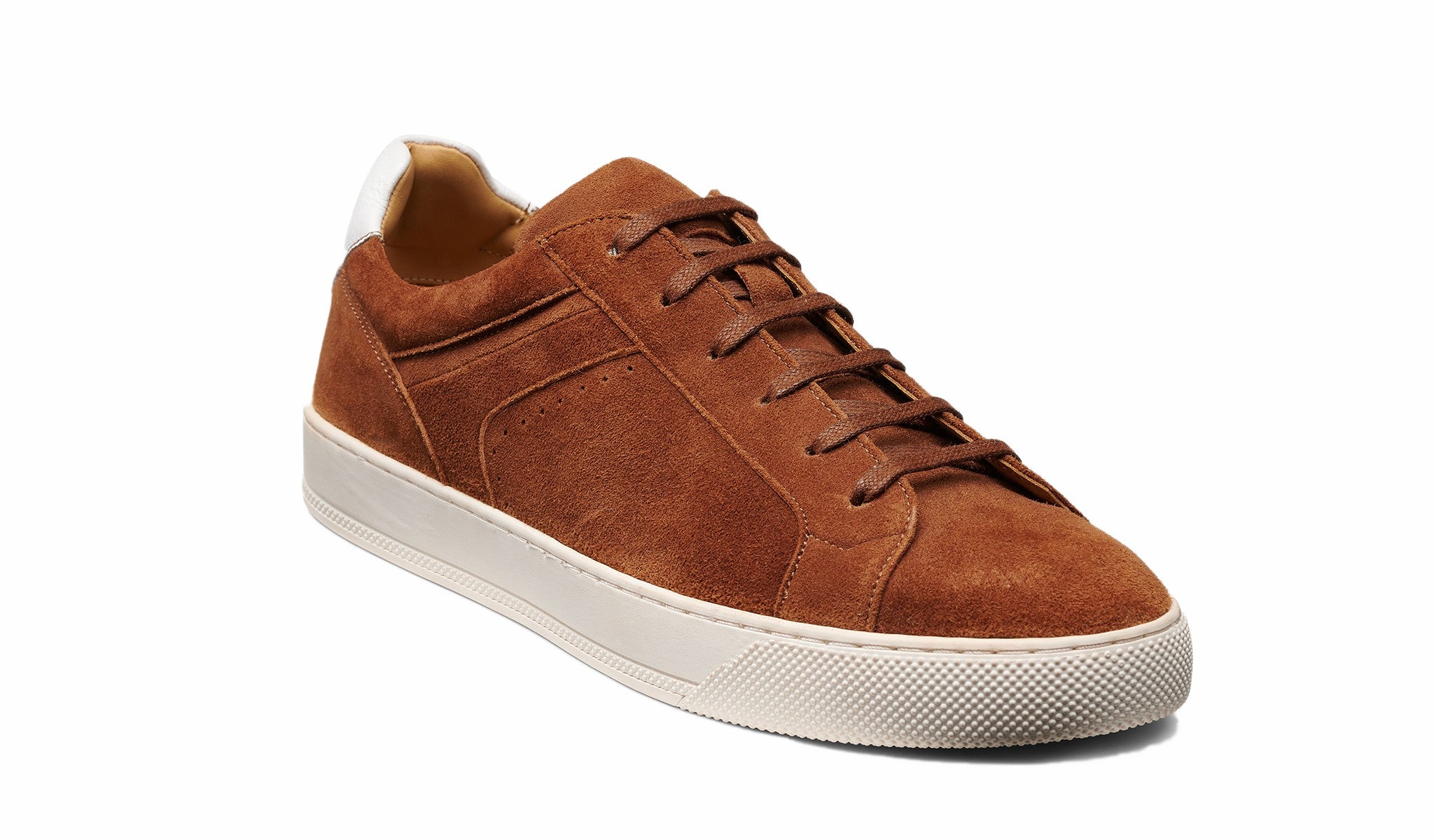 Skylar - Camel Suede White | Barker Shoes