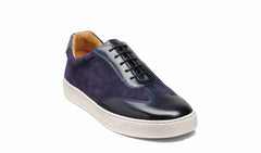 Stig - Navy Suede Calf | Barker Shoes