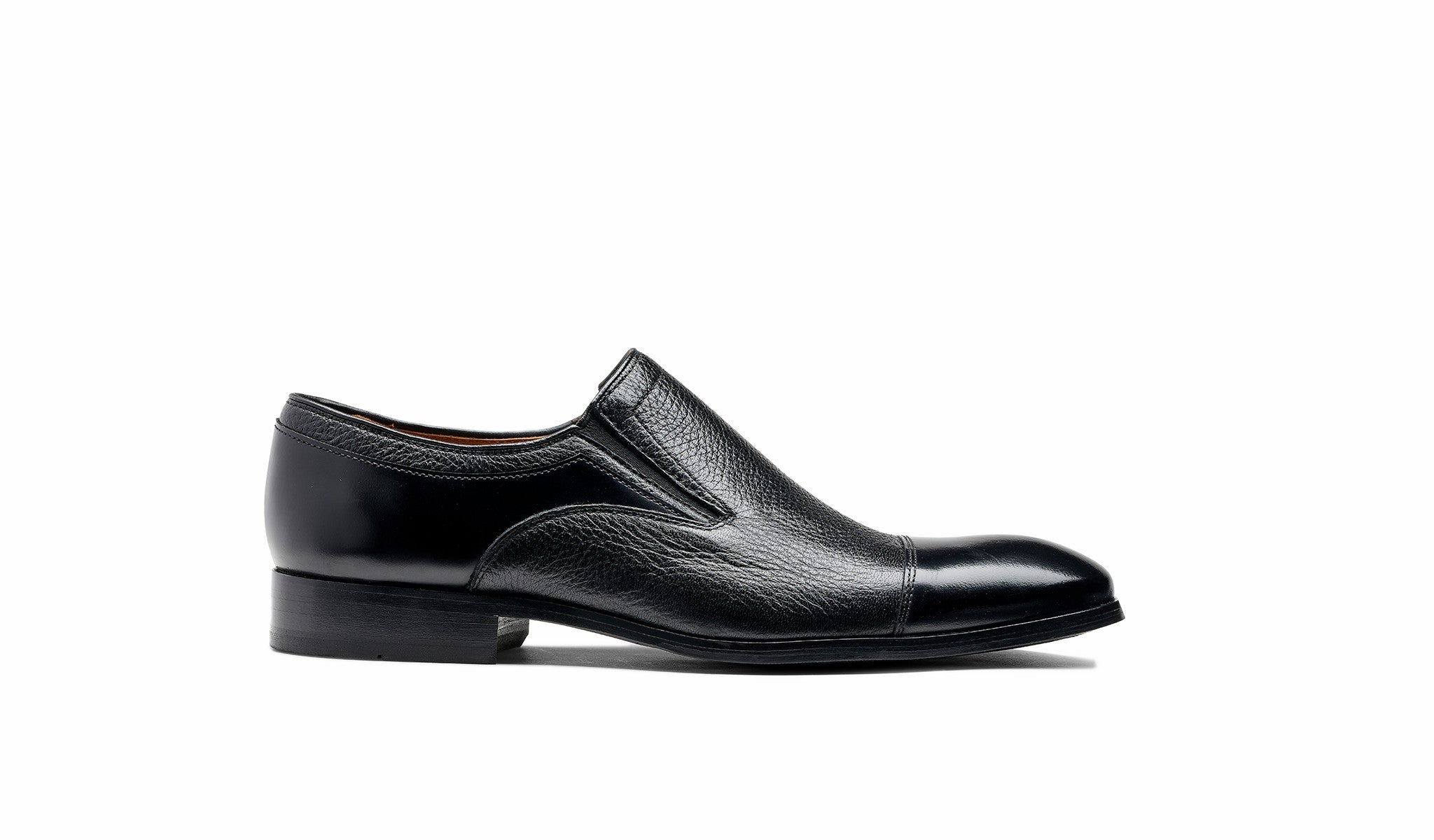 Dover - Black Hishine Black Cervo | Barker Shoes
