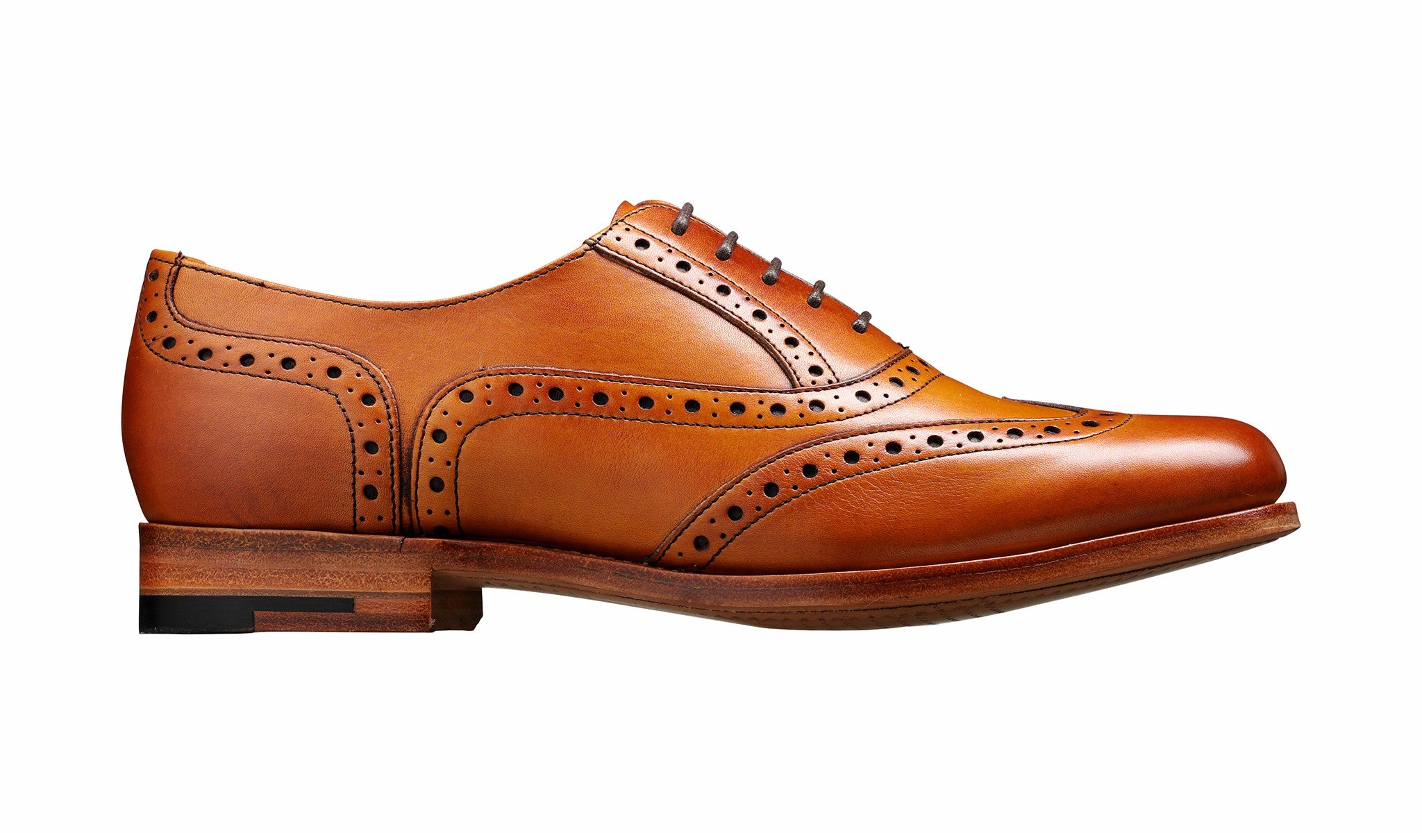 Freya - Cedar Calf Brogue Shoe | Barker Shoes