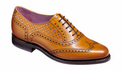 Freya - Cedar Calf / Studs - Brogue Shoe Womens | Barker Shoes