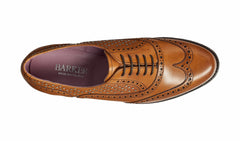 Freya - Cedar Calf / Studs - Brogue Shoe Womens | Barker Shoes