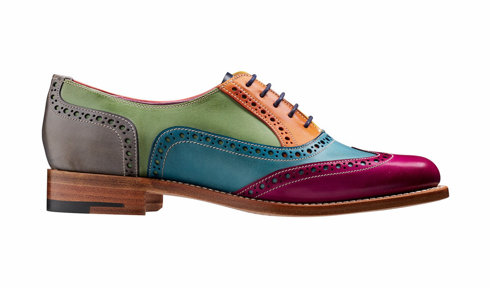 Fearne - Multi Coloured Women Brogue Shoe | Barker Shoes